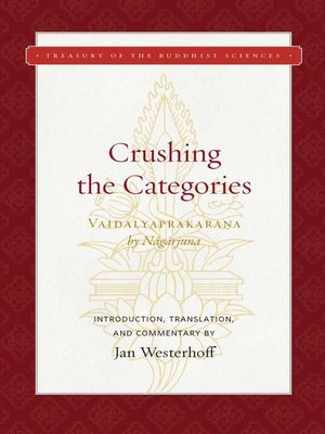 cover image of Crushing the Categories (Vaidalyaprakarana)